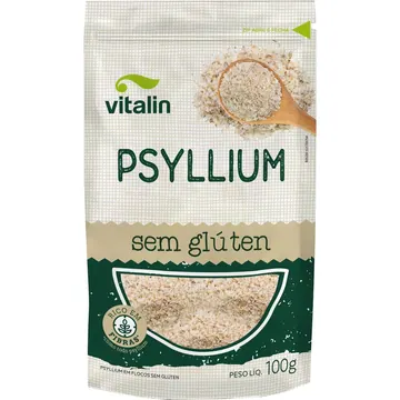 Pacote de psyllium Vitalin 100g